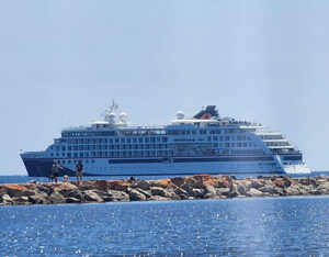 Cruise Ship on Lake Michigan